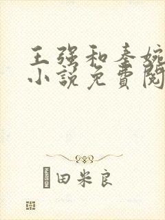 王强和秦婉妤的小说免费阅读 王强和秦婉妤的小说免费阅读