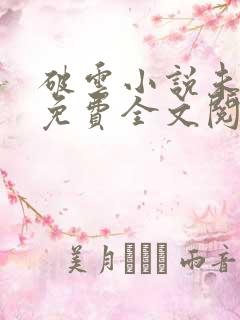 破云小说未删减免费全文阅读