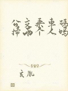 公交乘车码可以扫两个人吗