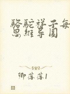 骆驼祥子每章节思维导图