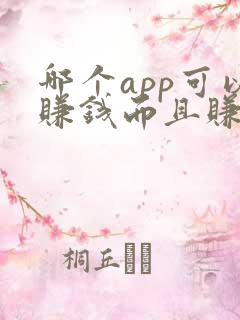 哪个app可以赚钱而且赚的快 哪个app可以赚钱而且赚的快