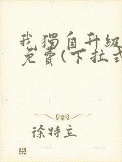 我独自升级漫画免费(下拉式)在线
