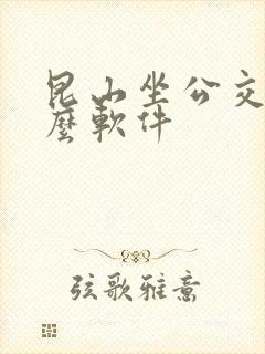 昆山坐公交用什么软件