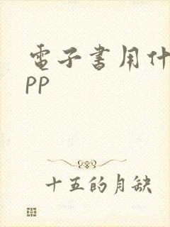 电子书用什么app