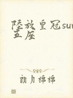 陆放皇冠suv五座