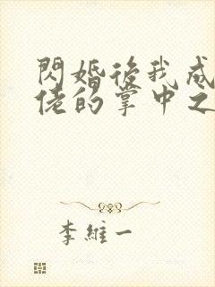 闪婚后我成了大佬的掌中之物未删减