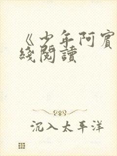《少年阿宾》在线阅读