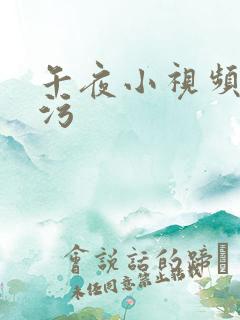 午夜小视频污污污