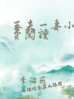 五夫一妻小说免费阅读