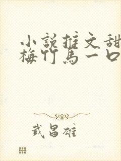 小说推文甜文青梅竹马一口气看完