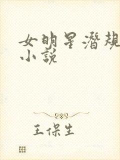 女明星潜规则的小说