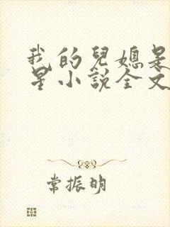 我的儿媳是大明星小说全文阅读