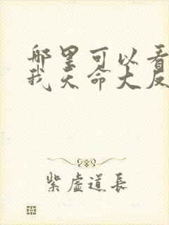 哪里可以看玄幻我天命大反派