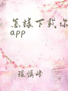 怎样下载你我贷app