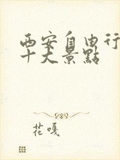西安自由行必去十大景点