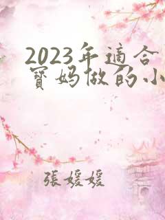 2023年适合宝妈做的小生意 2023年适合宝妈做的小生意