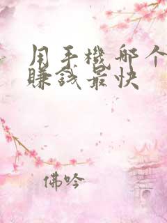 用手机哪个软件赚钱最快