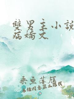 双男主小说推荐病娇文