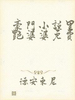豪门小说里的美艳婆婆免费阅读全文