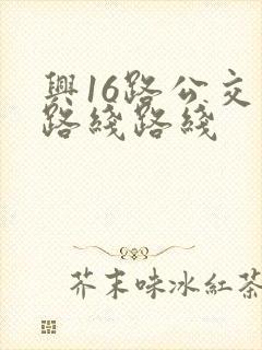 兴16路公交车路线路线
