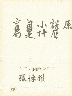 盲目小说原著结局是什么