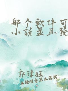哪个软件可以写小说并且发布赚钱