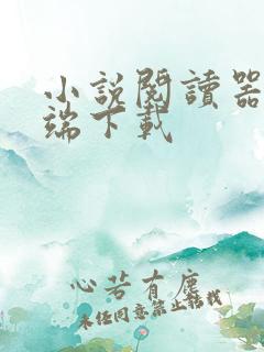 小说阅读器pc端下载