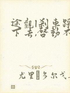 途观l刹车踩不下去,启动不了