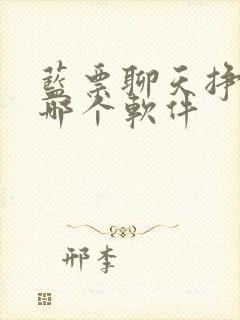 蓝票聊天挣钱是哪个软件