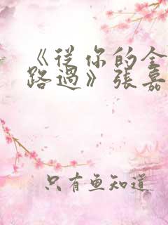 《从你的全世界路过》张嘉佳 《从你的全世界路过》张嘉佳