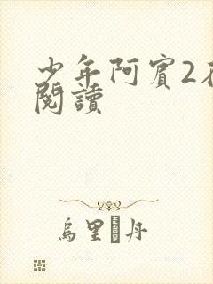 少年阿宾2在线阅读