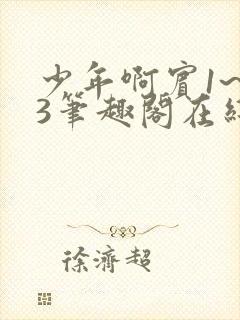 少年啊宾1~73笔趣阁在线阅读