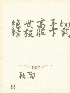 绝世高手txt精校版下载