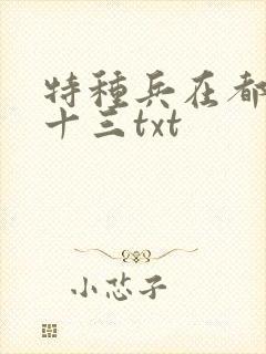 特种兵在都市夜十三txt