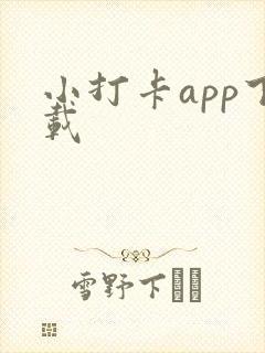 小打卡app下载