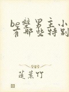 be双男主小说有哪些特别好看的