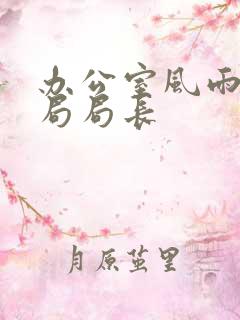 办公室风雨教育局局长