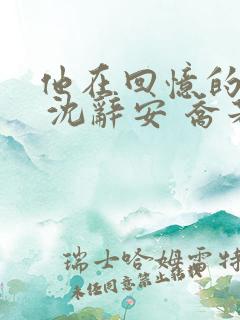 他在回忆的尽头 沈辞安 乔若兮