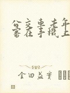 公交车老年卡年审在手机上怎么操作