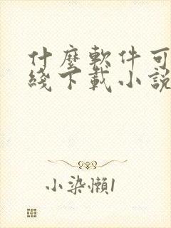 什么软件可以离线下载小说