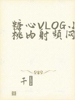 糖心VLOG小桃内射频网站
