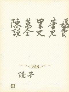 陈万里唐嫣然小说全文免费
