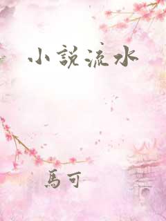 小说流水 小说流水