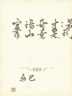 官场奇才:最强靠山竟是我自己李澜全文在