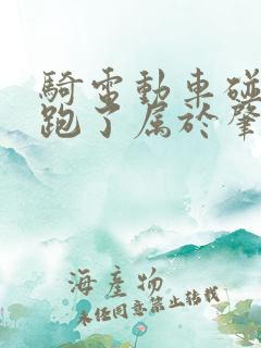 骑电动车碰到人跑了属于肇事逃逸吗