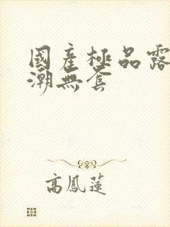 国产极品露脸高潮无套