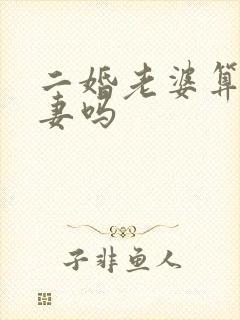 二婚老婆算是正妻吗