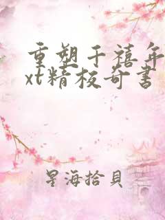 重塑千禧年代txt精校奇书网