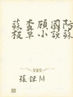 苏杳顾国防四大校草小说苏家有女