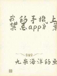 我的手机上全是禁忌app》叶霖 我的手机上全是禁忌app》叶霖